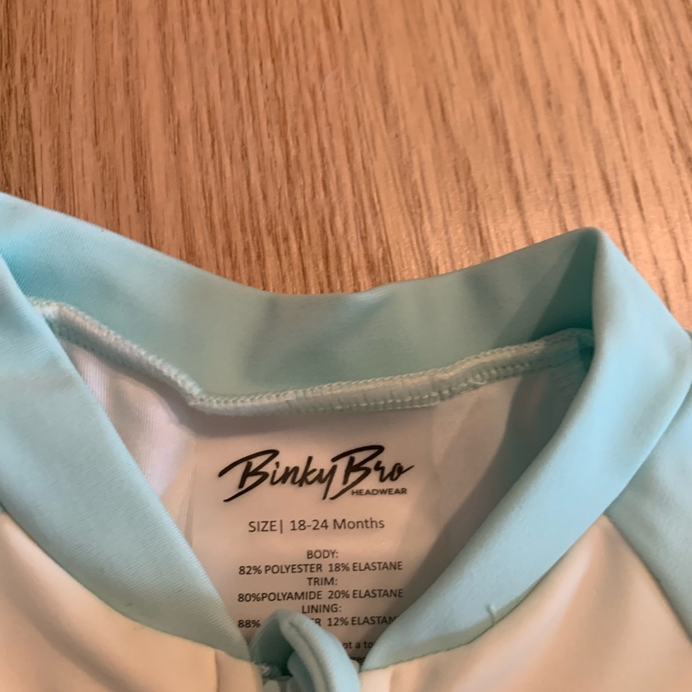 Binky Bro Boys Rashguard Swim One Piece Size 18-24 Months - Picture 3 of 6